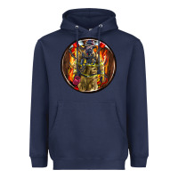 Navy firefighter coasters Heavyweight Hoodie - AdoDesignShop