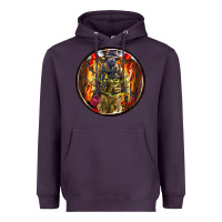 Plum firefighter coasters Heavyweight Hoodie - AdoDesignShop