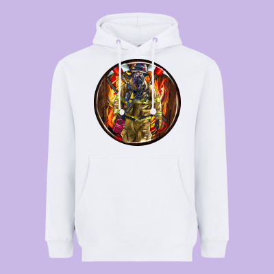 Firefighter Coasters Heavyweight Hoodie Designed By Adodesignshop