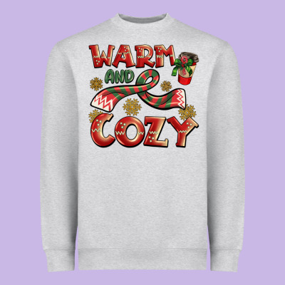 Warm And Cozy Heavyweight Sweatshirt Designed By Barkaloodesign