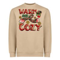 Mushroom warm and cozy Heavyweight Sweatshirt - BarkalooDesign