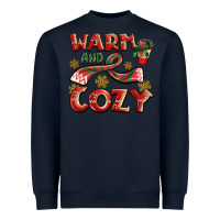 Navy warm and cozy Heavyweight Sweatshirt - BarkalooDesign