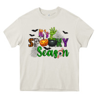 Cream It's Spooky Season Heavy Core Tee - texasbilliewilder