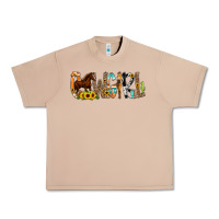 Burro Cowgirl Horse Min Urban Heavy Tee - CowCowDesign
