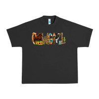 Pigment Black Cowgirl Horse Min Urban Heavy Tee - CowCowDesign