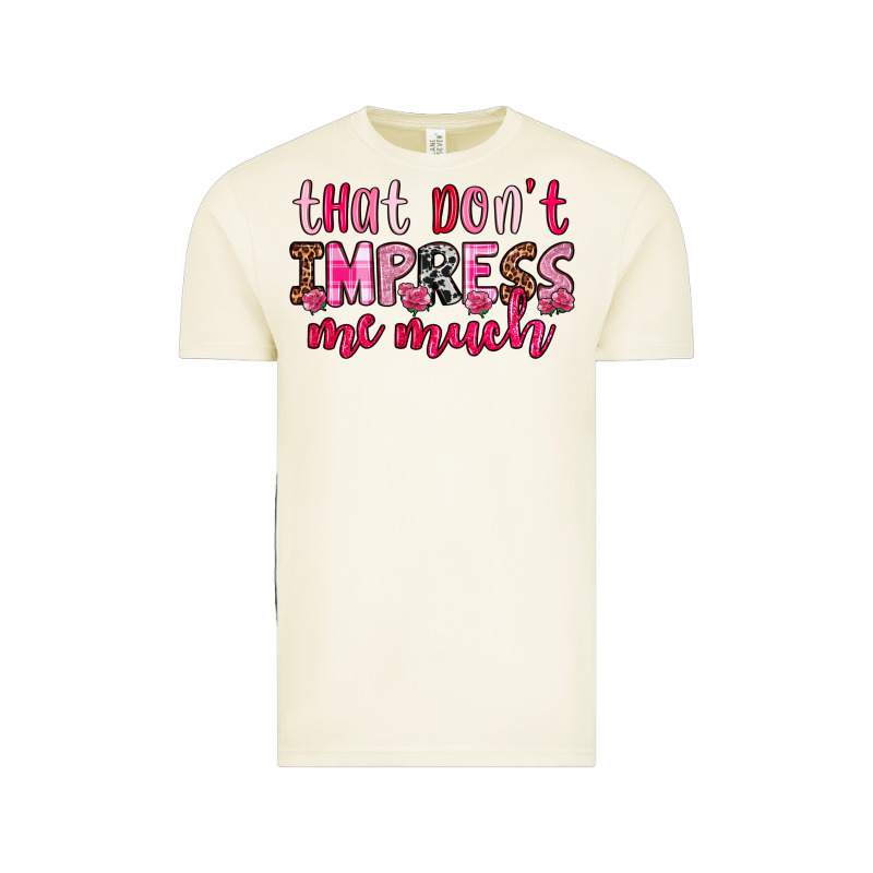 That Don T Impress Me Much Vintage Tee by OliviaCreatesArt | Teevron