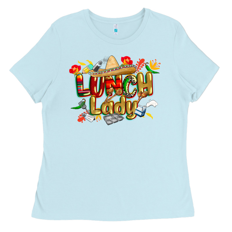Cinco De Mayo Lunch Lady Ladies Tee by CowGirlArtShop | Teevron