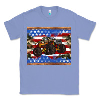 Colony Blue monster truck american flag tumbler Classic Tee - Artiststas