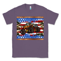 Lavender monster truck american flag tumbler Classic Tee - Artiststas