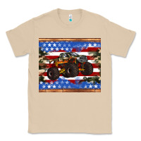 Mushroom monster truck american flag tumbler Classic Tee - Artiststas