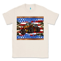 Natural monster truck american flag tumbler Classic Tee - Artiststas