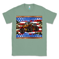 Sage monster truck american flag tumbler Classic Tee - Artiststas