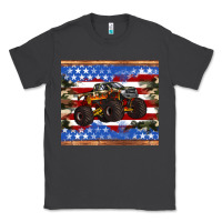 Smoke monster truck american flag tumbler Classic Tee - Artiststas