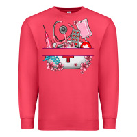 Cardinal custom name nurse hat and elements Premium Sweatshirt - AdoDesignShop