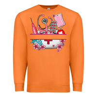 Carrot custom name nurse hat and elements Premium Sweatshirt - AdoDesignShop