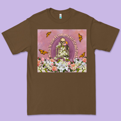 My Last Flying Fuck Premium Tee Designed By Tumblerdesignbyshophia