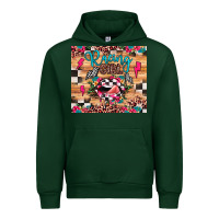 Forest Green racing girl Urban Hoodie - JahusDesignShop