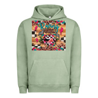 Pigment Oil Green racing girl Urban Hoodie - JahusDesignShop