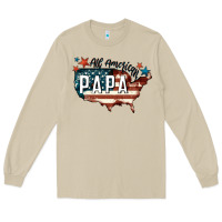 Mushroom all american papa Long Sleeve Tee - FaDigitalArtStudio