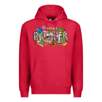 Cardinal baseball brother Premium Hoodie - CowhideDigitalArt
