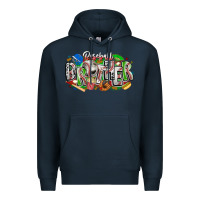 Navy baseball brother Premium Hoodie - CowhideDigitalArt