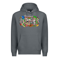 Rock baseball brother Premium Hoodie - CowhideDigitalArt
