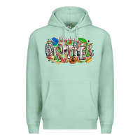 Seafoam baseball brother Premium Hoodie - CowhideDigitalArt
