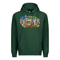 Sports Green baseball brother Premium Hoodie - CowhideDigitalArt