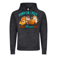 Vintage Black Pumpkin Spice Make Mama Nice Vintage Hoodie - FaDigitalArtStudio