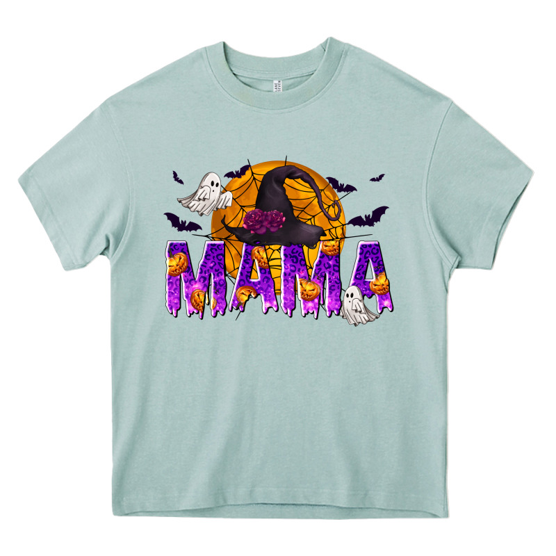 Halloween Mama Heavy Core Tee by texasbilliewilder | Teevron