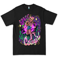 Black Space cowgirl Premium Tee - HowdyJamesFarm