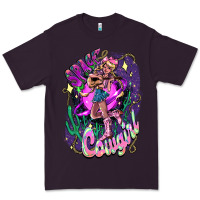 Plum Space cowgirl Premium Tee - HowdyJamesFarm