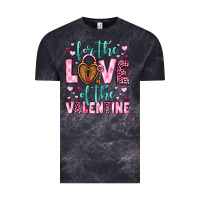 Cloud Black for the love of the valentine Vintage Tee - OliviaCreatesArt
