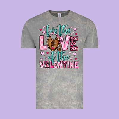 For The Love Of The Valentine Vintage Tee Designed By Oliviacreatesart