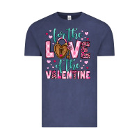 Vintage Denim for the love of the valentine Vintage Tee - OliviaCreatesArt