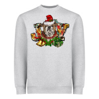 Christmas Joy English Bulldog Heavyweight Sweatshirt | Teevron