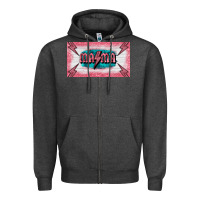Charcoal Heather western mama pink glitter Zipper Hoodie - BarkalooDesign