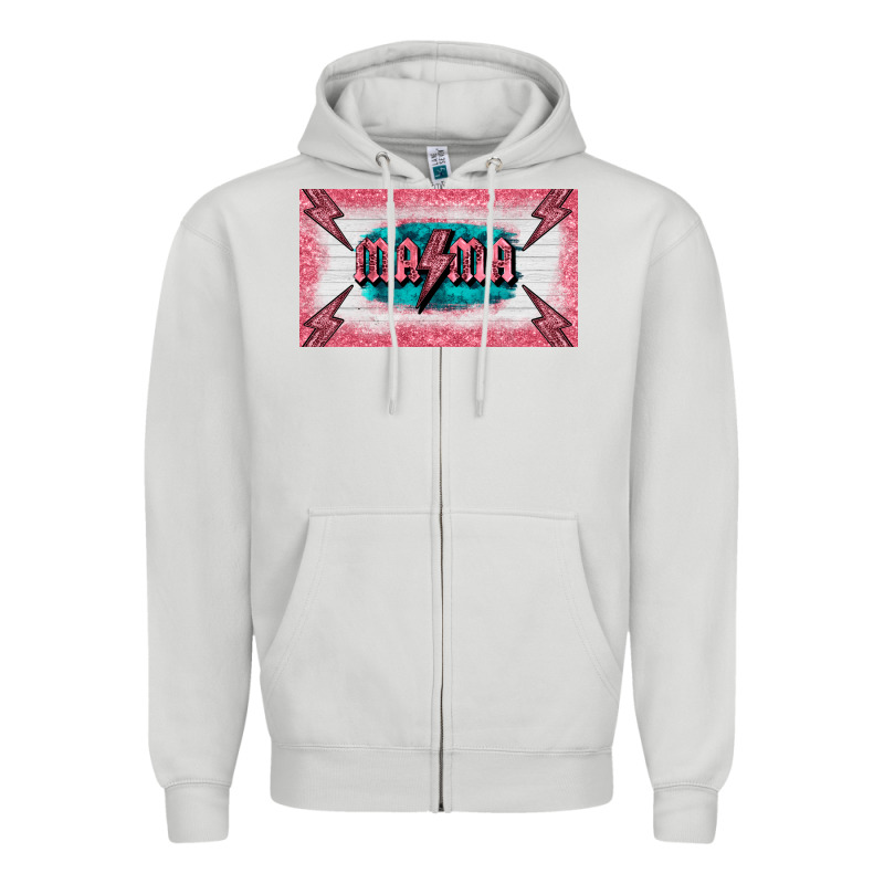 Western Mama Pink Glitter Zipper Hoodie by BarkalooDesign | Teevron
