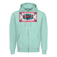 Seafoam western mama pink glitter Zipper Hoodie - BarkalooDesign