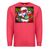 Cardinal dominican republic  leopard Premium Sweatshirt - AdoDesignShop