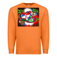 Carrot dominican republic  leopard Premium Sweatshirt - AdoDesignShop