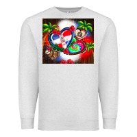 Oatmeal Heather dominican republic  leopard Premium Sweatshirt - AdoDesignShop