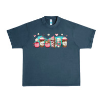 Midnight Navy volleyball coffee cups Urban Heavy Tee - Jasminsmagicworld