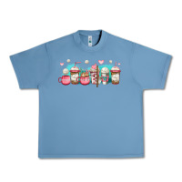 Pebble Blue volleyball coffee cups Urban Heavy Tee - Jasminsmagicworld