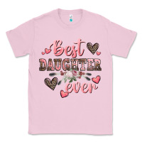 Bubblegum Pink best daughter ever mother's day Classic Tee - CowGirlArtShop