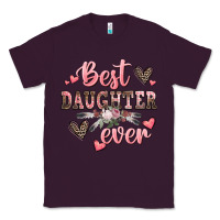 Plum best daughter ever mother's day Classic Tee - CowGirlArtShop