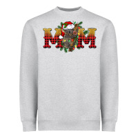 Heather Grey Christmas koala mom Heavyweight Sweatshirt - BarkalooDesign