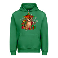 Emerald Chihuahua Christmas Urban Hoodie - JahusDesignShop
