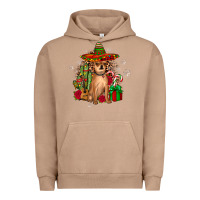 Pigment Burro Chihuahua Christmas Urban Hoodie - JahusDesignShop