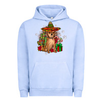 Pigment Grape Ice Chihuahua Christmas Urban Hoodie - JahusDesignShop